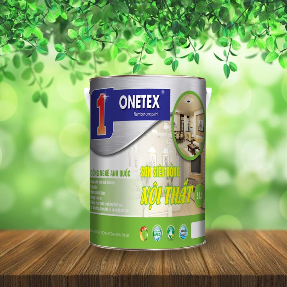 Sơn Siêu Bóng Nội Thất ONETEX